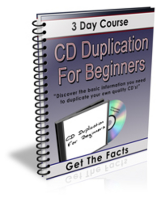 Product picture **for beginners** CD Duplication (PLR)