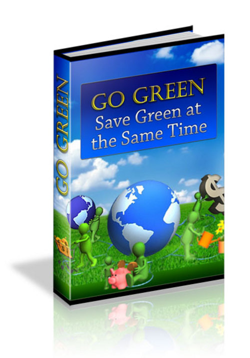 Product picture ** Hot Tips** Go Green Save Green PLR
