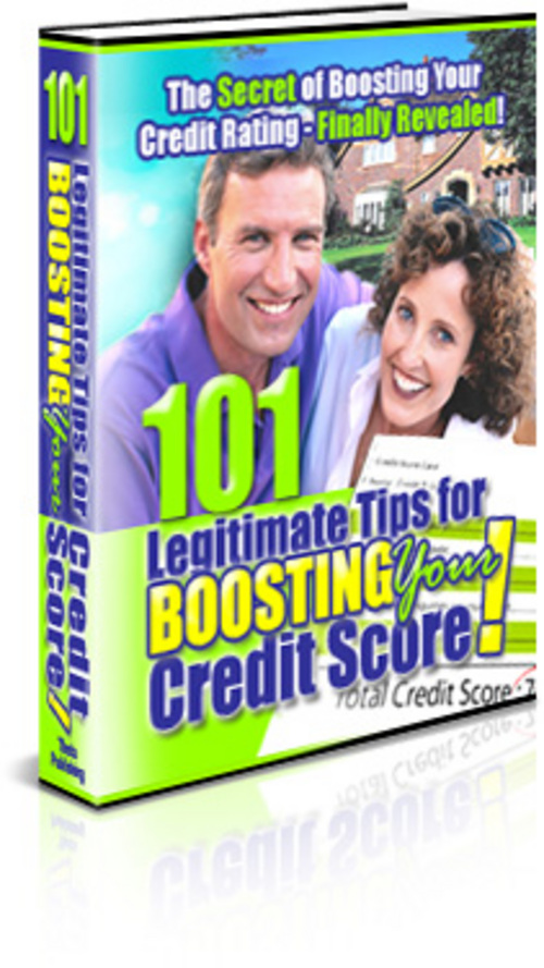 Product picture *NEW* 101 Power Tips for Legally Boosting Your Credit Score