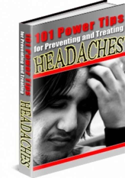 Product picture *TIPS* 101 Power Tips for Preventing and Treating Headaches